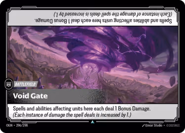 Void Gate - Riftbound Spoiler - Origins