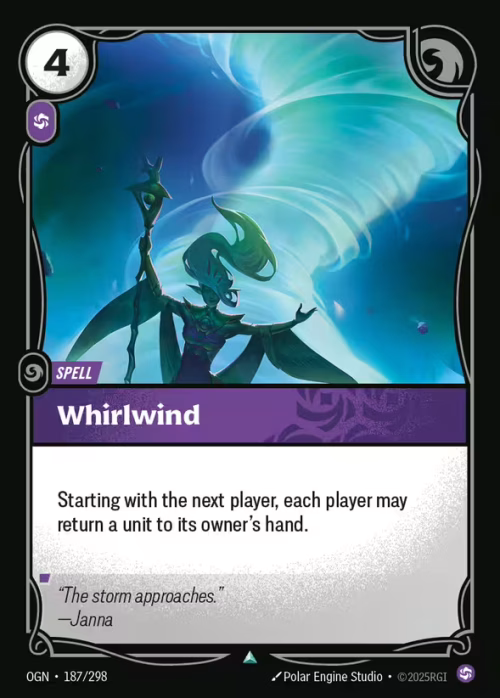 Whirlwind - Riftbound Spoiler - Origins