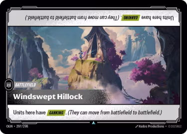 Windswept Hillock - Riftbound Spoiler - Origins