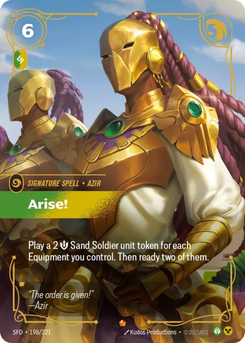 Arise! - Spiritforged Riftbound Spoiler