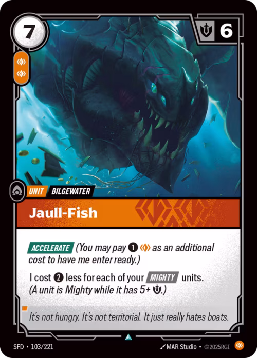 Jaull-Fish - Spiritforged Riftbound Spoiler