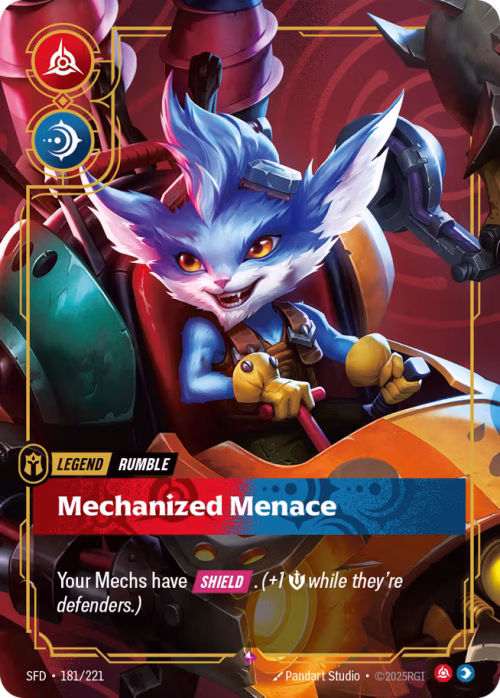 Mechanized Menace - Spiritforged Riftbound Spoiler