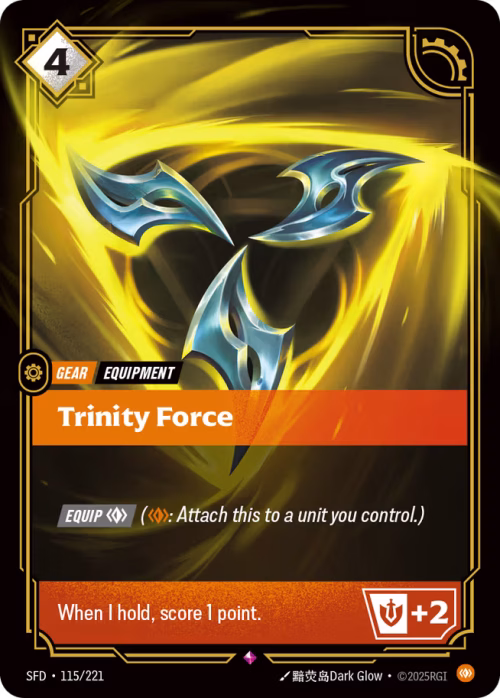 Trinity Force - Spiritforged Riftbound Spoiler
