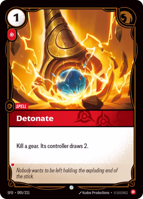 Detonate - Spiritforged Riftbound Spoiler