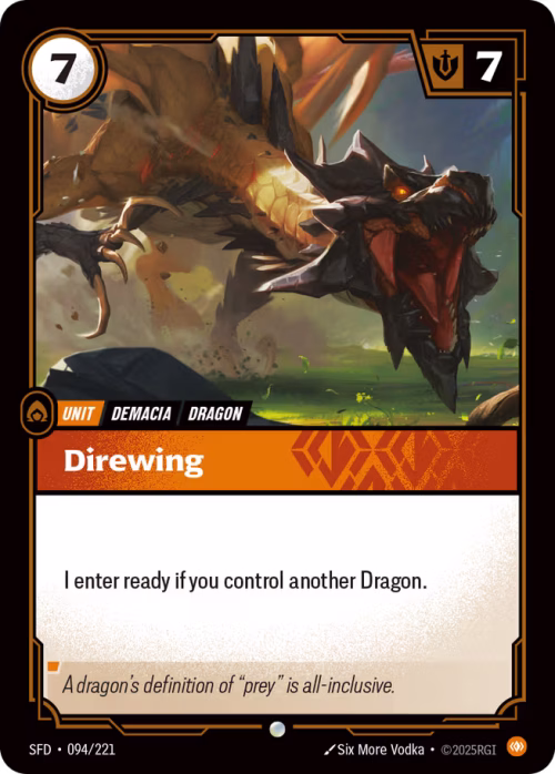 Direwing - Spiritforged Riftbound Spoiler
