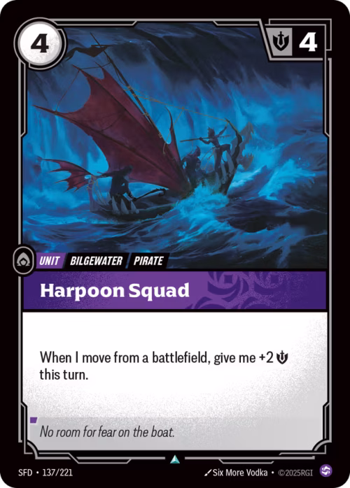 Harpoon Squad - Spiritforged Riftbound Spoiler