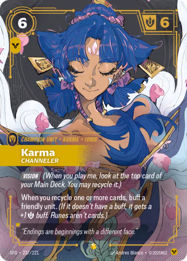 Karma, Channeler