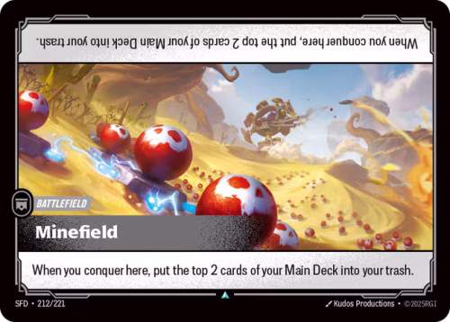 Minefield - Spiritforged Riftbound Spoiler