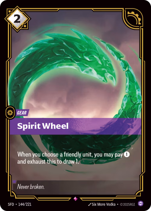 Spirit Wheel - Spiritforged Riftbound Spoiler
