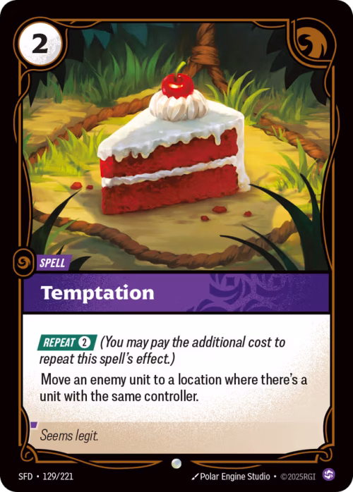 Temptation - Spiritforged Riftbound Spoiler
