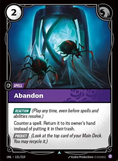 Abandon - Unleashed Riftbound Spoiler