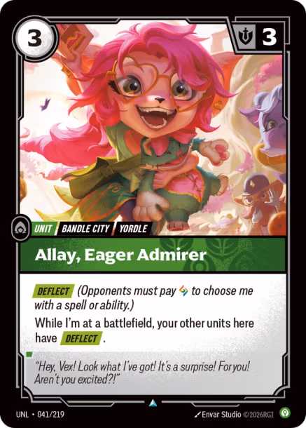 Allay, Eager Admirer - Unleashed Riftbound Spoiler
