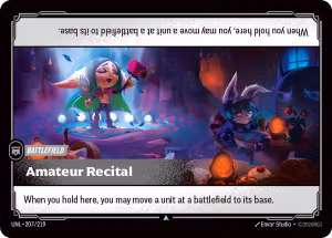 Amateur Recital - Unleashed Riftbound Spoiler