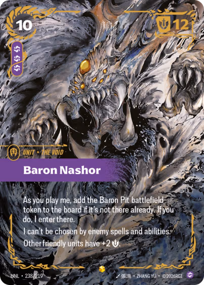 Baron Nashor - Unleashed Riftbound Spoiler