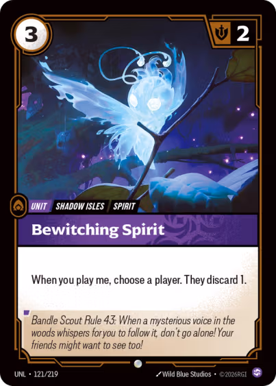 Bewitching Spirit - Unleashed Riftbound Spoiler