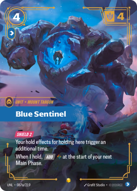 Blue Sentinel 2 - Unleashed Riftbound Spoiler