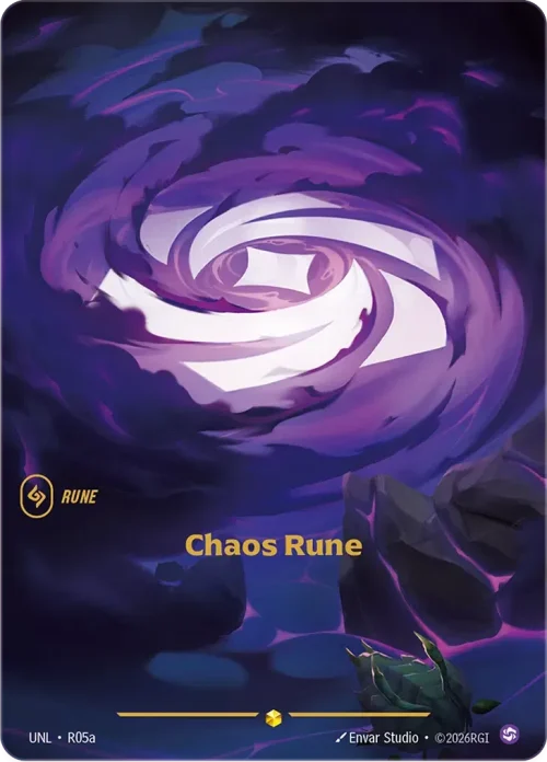Chaos Rune - Unleashed Riftbound Spoiler