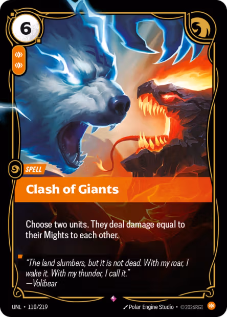 Clash of Giants - Unleashed Riftbound Spoiler