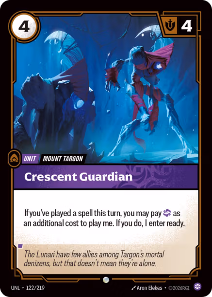 Crescent Guardian - Unleashed Riftbound Spoiler