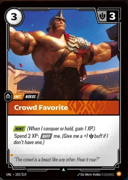 Crowd Favorite - Unleashed Riftbound Spoiler