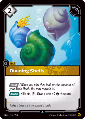 Divining Shells - Unleashed Riftbound Spoiler