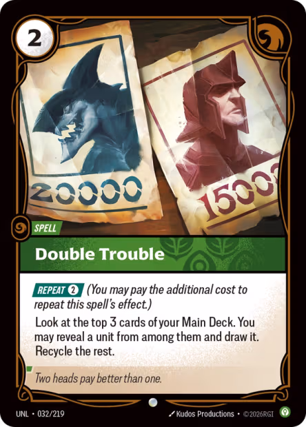 Double Trouble - Unleashed Riftbound Spoiler