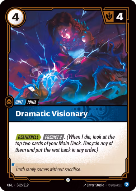 Dramatic Visionary - Unleashed Riftbound Spoiler