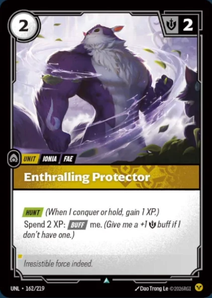 Enthralling Protector - Unleashed Riftbound Spoiler