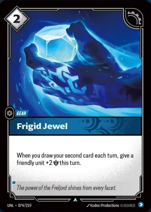 Frigid Jewel - Unleashed Riftbound Spoiler
