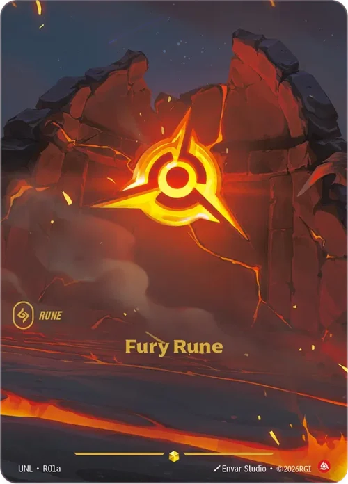 Fury Rune - Unleashed Riftbound Spoiler