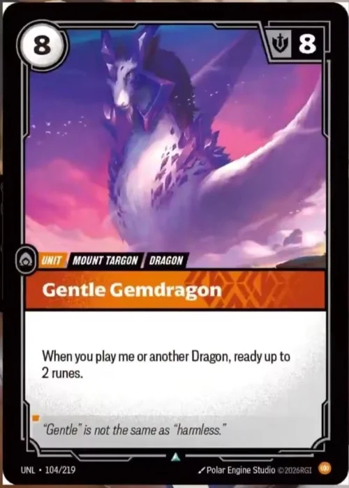 Gentle Gemdragon