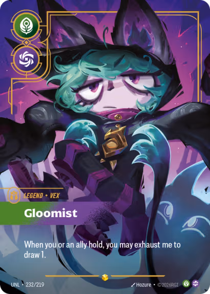 Gloomist - Unleashed Riftbound Spoiler
