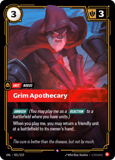 Grim Apothecary - Unleashed Riftbound Spoiler