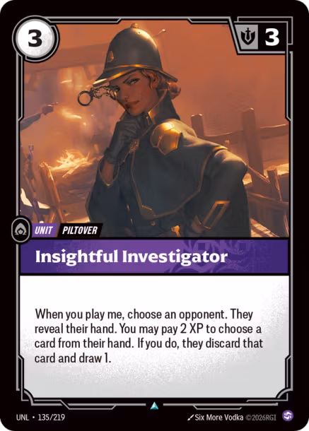 Insightful Investigator - Unleashed Riftbound Spoiler