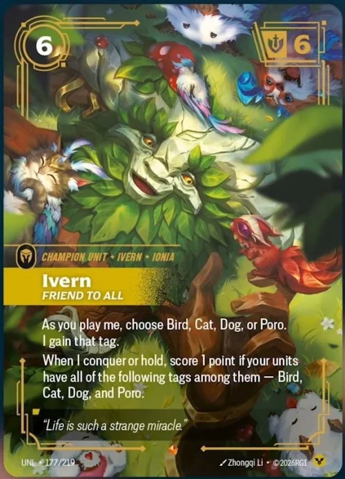 Ivern, Friend to All - Unleashed Riftbound Spoiler