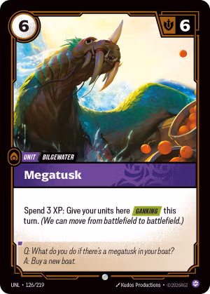 Megatusk - Unleashed Riftbound Spoiler