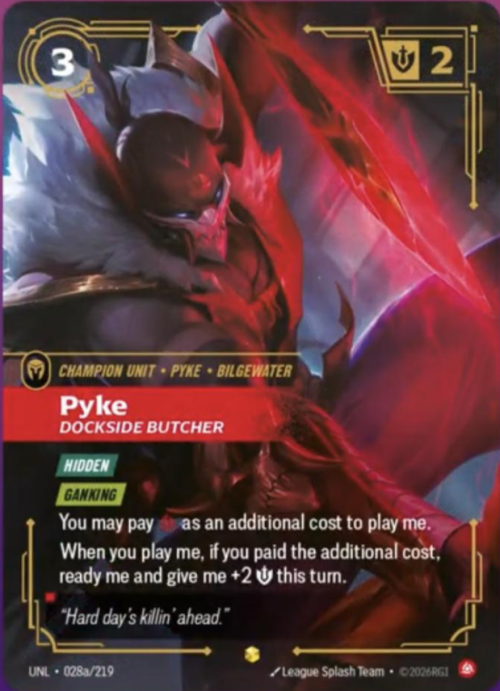 Pyke, Dockside Butcher