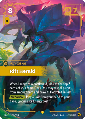 Rift Herald - Unleashed Riftbound Spoiler