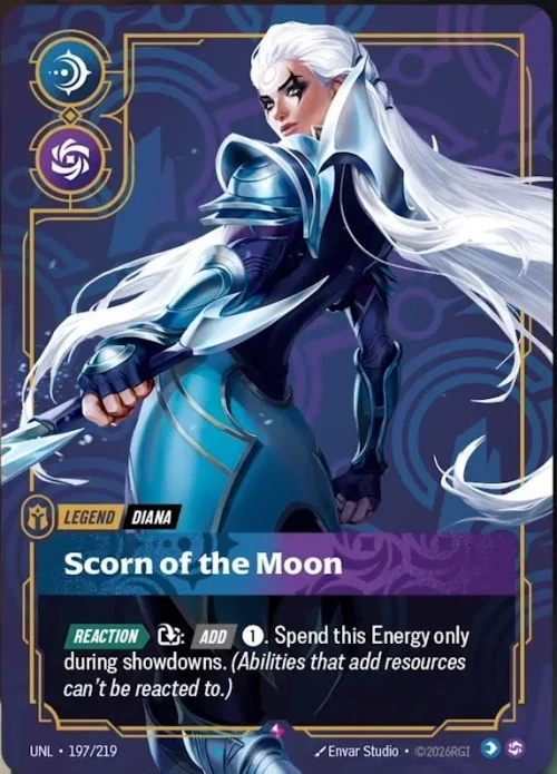 Scorn of the Moon - Unleashed Riftbound Spoiler