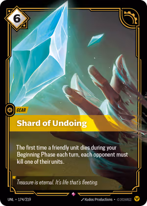 Shard of Undoing - Unleashed Riftbound Spoiler