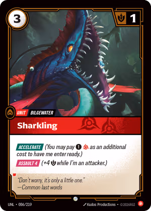 Sharkling - Unleashed Riftbound Spoiler