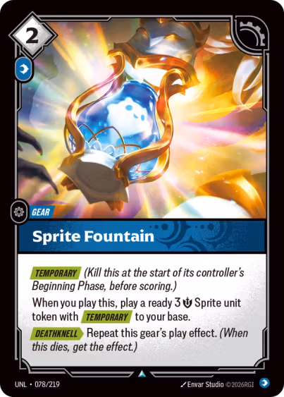 Sprite Fountain - Unleashed Riftbound Spoiler