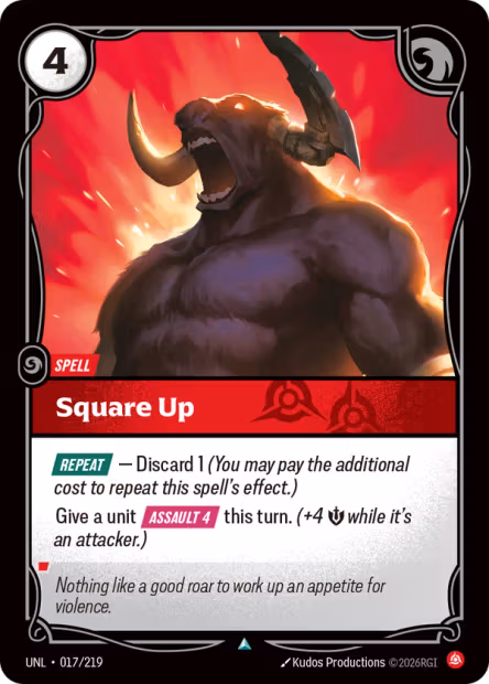 Square Up - Unleashed Riftbound Spoiler