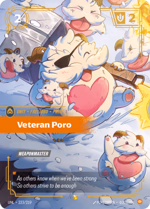 Veteran Poro - Unleashed Riftbound Spoiler