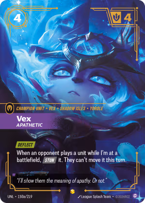 Vex, Apathetic - Unleashed Riftbound Spoiler