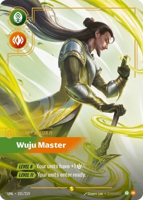 Wuju Master - Unleashed Riftbound Spoiler