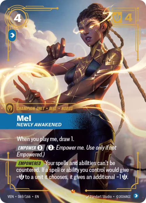 Mel, Newly Awakened - Vendetta Riftbound Spoiler