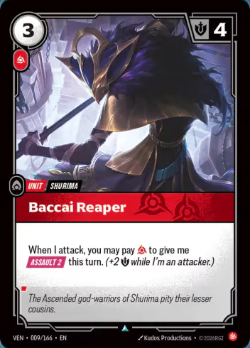 Baccai Reaper - Vendeta Riftbound Spoiler