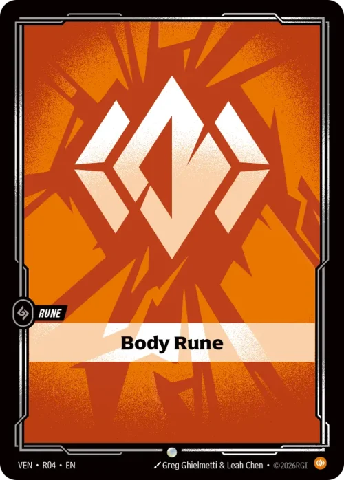 Body Rune - Vendeta Riftbound Spoiler