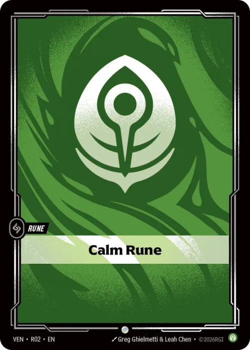 Calm Rune - Vendeta Riftbound Spoiler